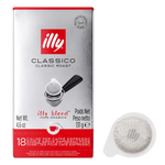 Illy E.S.E. Single Serve Pods - Classico, Intenso, Decaf (12 x 18 Pods Cases)