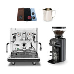 ECM Synchronika V2 Espresso Machine Bundle with Mahlkonig E64 WS/Baratza Vario W+ Grinder & Accessories