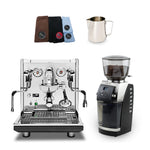ECM Synchronika V2 Espresso Machine with Baratza Vario W+ Grinder & Accessories