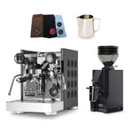 Rocket Appartamento TCA Espresso Machine Bundle with Eureka Mignon Zero 55S Grinder & Accessories