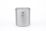 KEITH Titanium Double-Wall Mug with Lid – 600ml, Insulated Travel Mug
