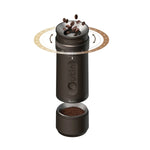 Outin Fino Portable Electric Coffee Grinder – Rechargeable Conical Burr Travel Grinder