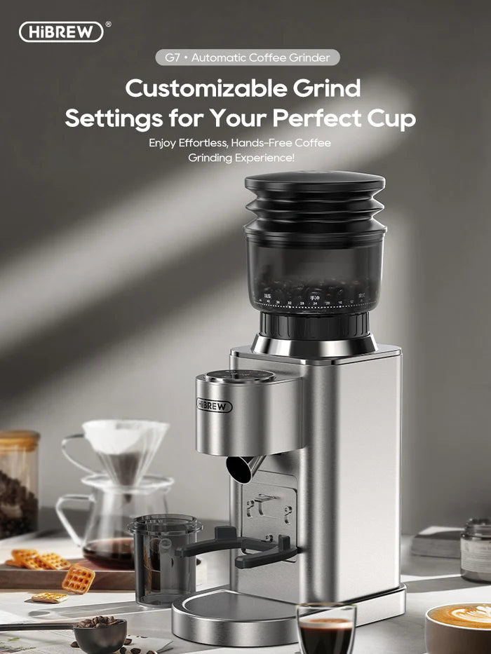 HiBREW G7 Automatic Coffee Grinder with 48 Grind Setting