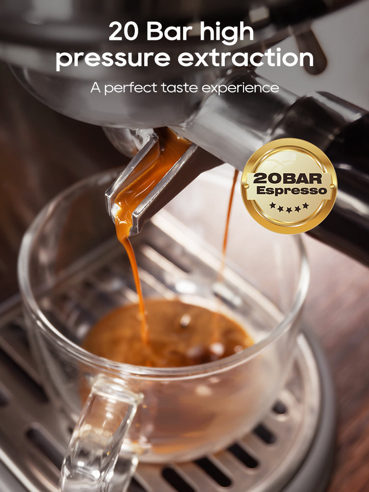 HiBREW H10B 20Bar Semi Automatic Espresso Coffee Machine