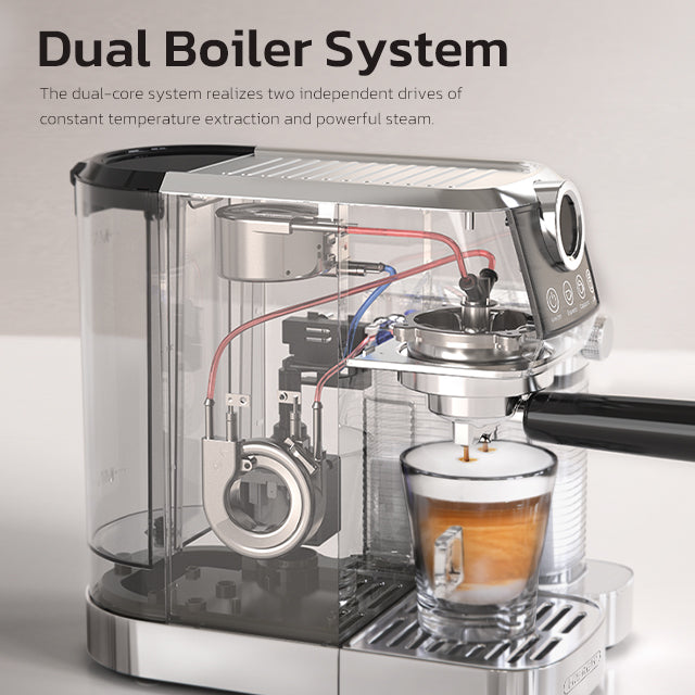 HiBREW H13A Semi Automatic Espresso Coffee Machine