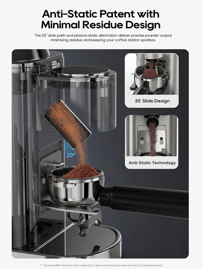 HiBREW G7 Automatic Coffee Grinder with 48 Grind Setting