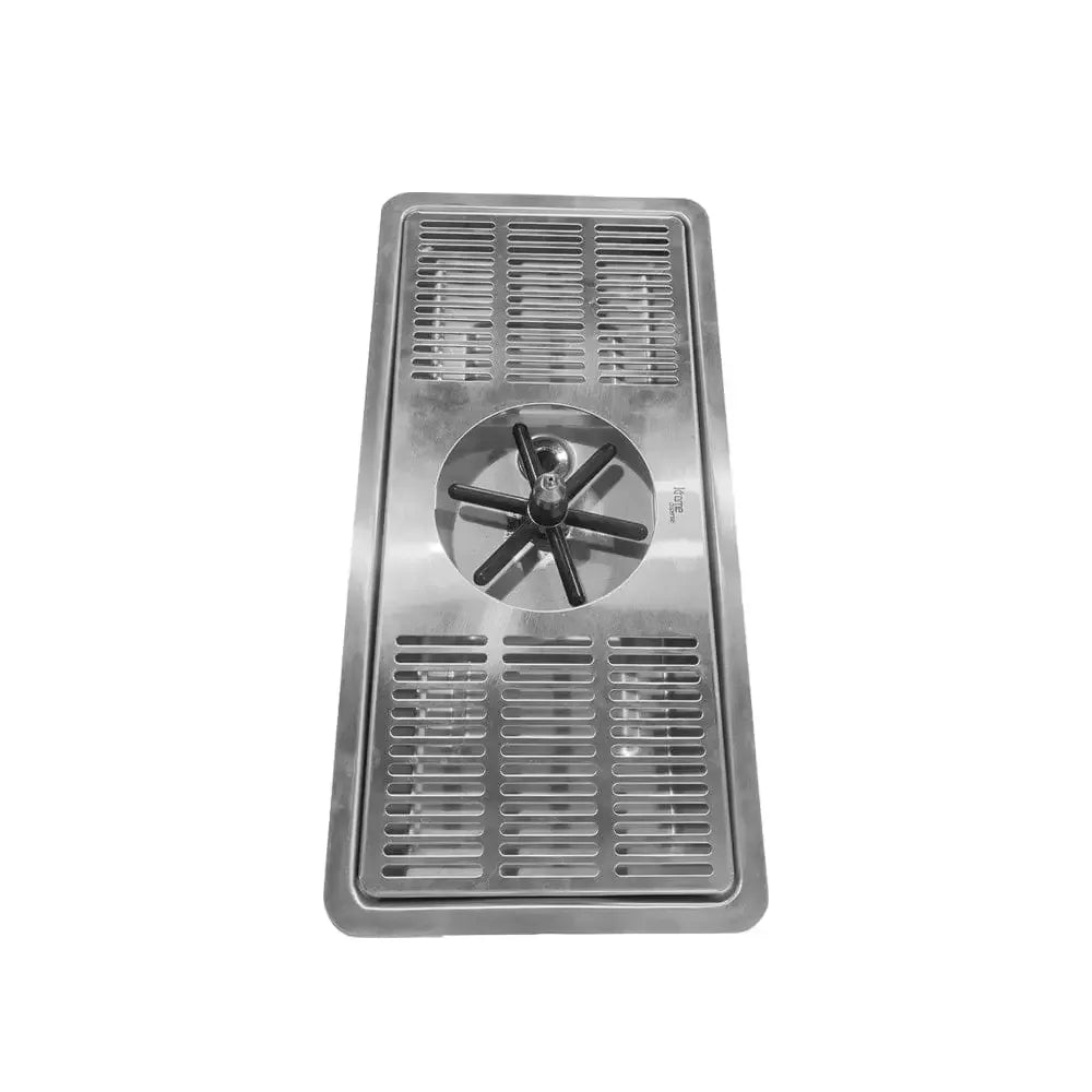 Krome Center Pitcher Rinser Drip Tray 1