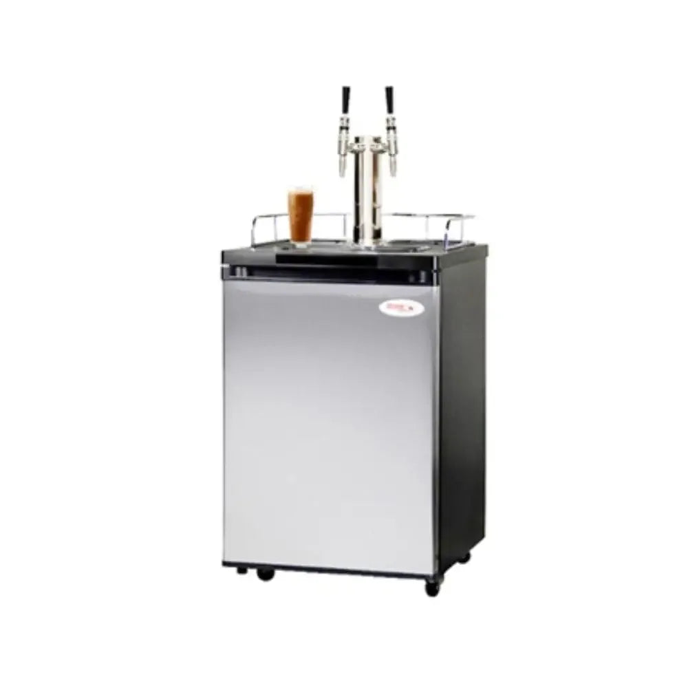 Nitro Coffee Kegerator with Double Stout Faucet 1
