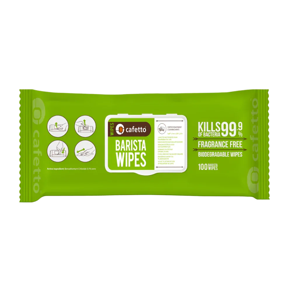 CAFETTO BARISTA WIPES 2