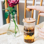 HARIO WOOD TEA PRESS 600ML 2