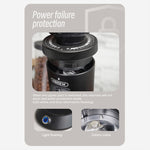 HiBREW G5 Automatic Coffee Grinder with Adjustable Settings for Espresso & Pour Over