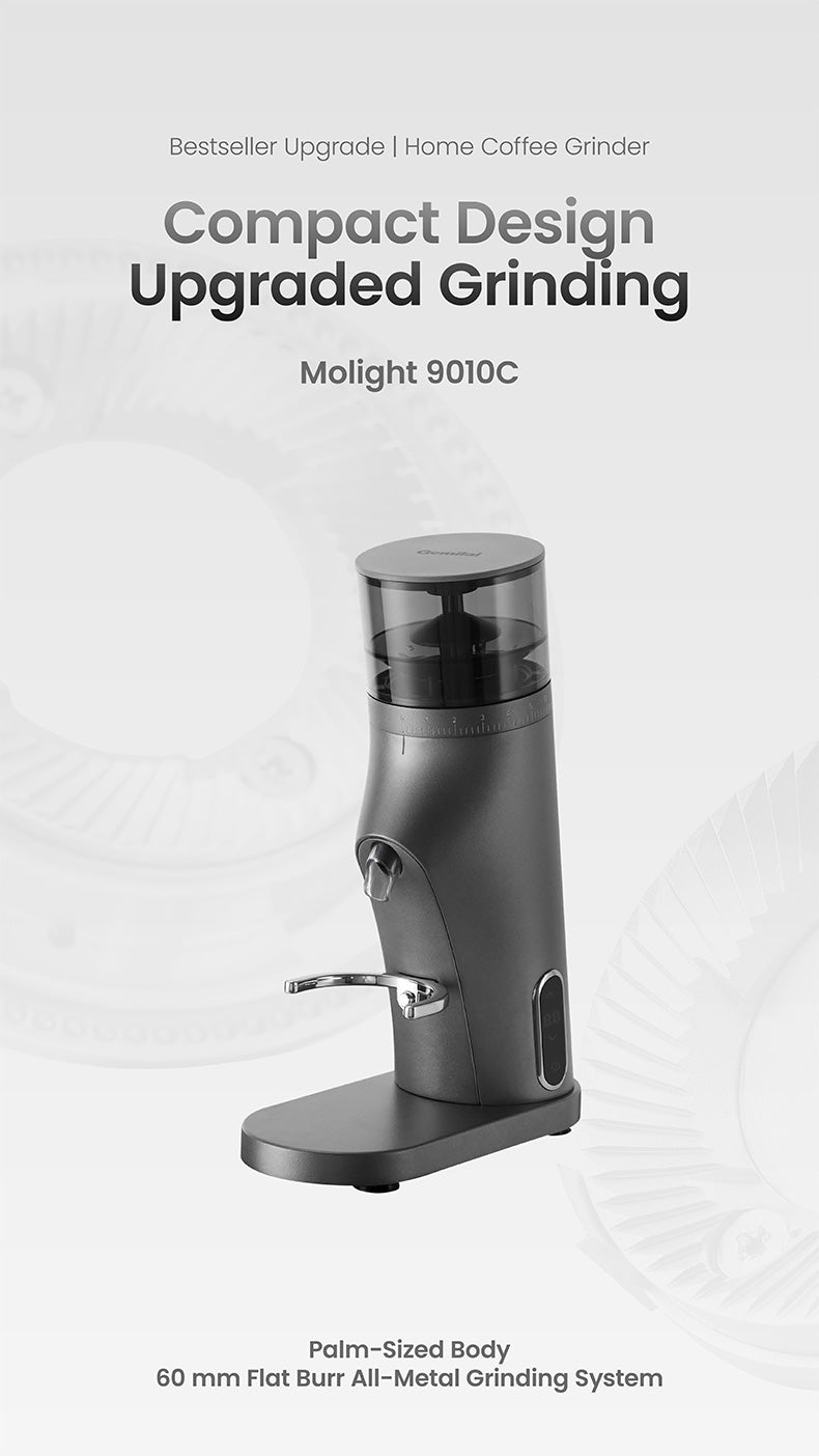 Gemilai Molight G9010C 60mm Single Dose Flat Burr Coffee Grinder