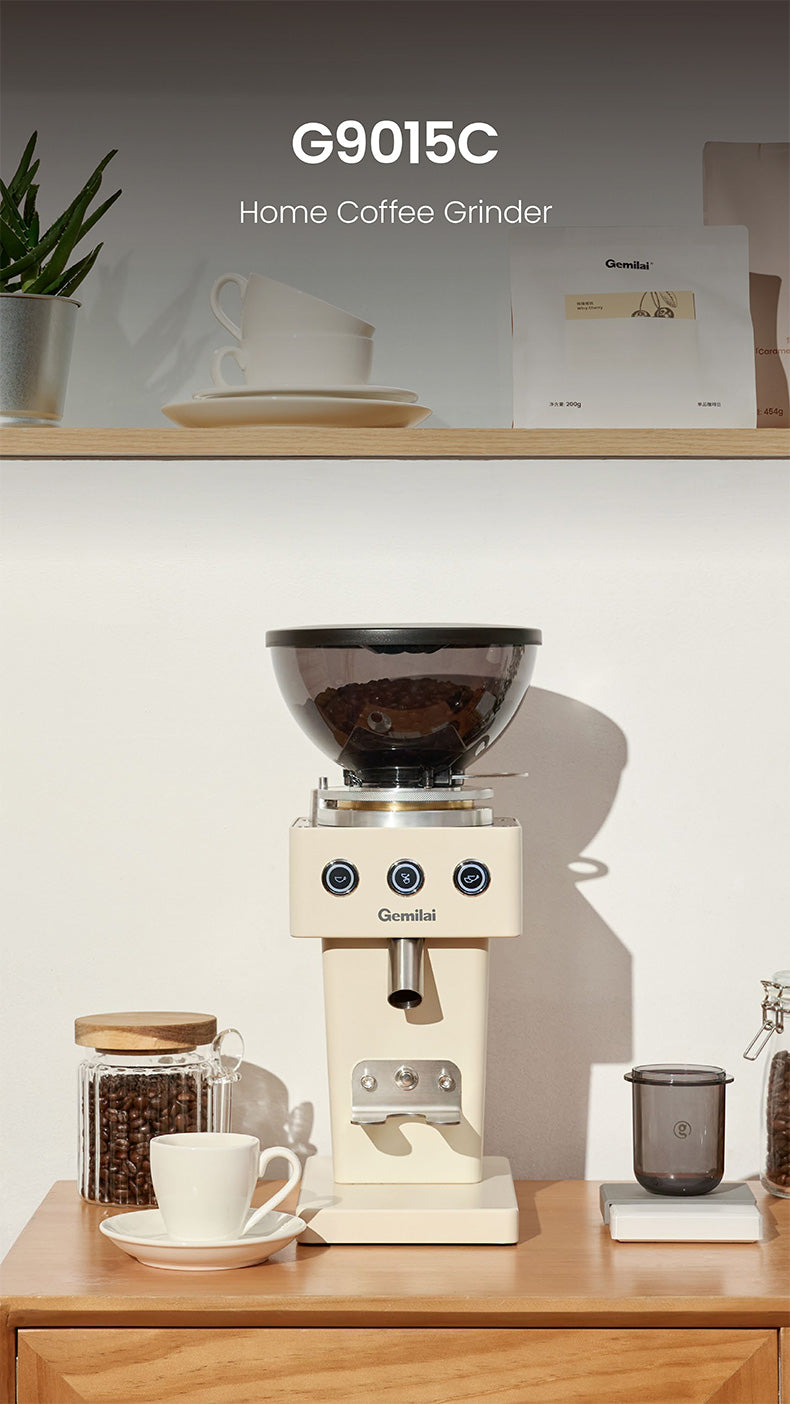 Gemilai Mocube G9015C 64mm Flat Burr Coffee Grinder