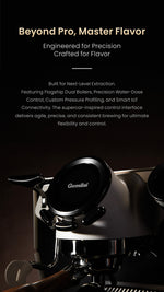 Gemilai Parrot G3131D Dual Boiler Espresso Machine with Pressure Profiling