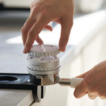 Econtto Portawave WDT Tool – 58mm Needle Distributor for Espresso - white