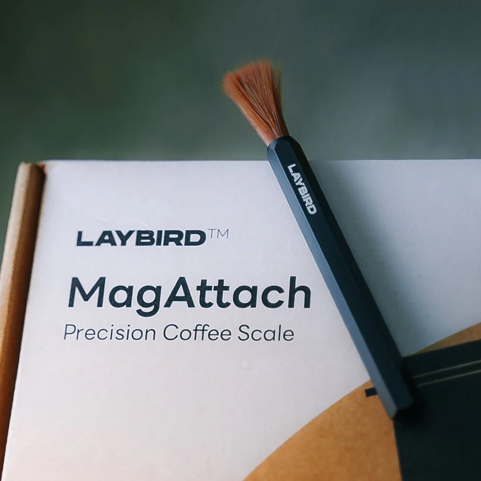 Laybird Coffee Brush – Precision Espresso Cleaning Tool