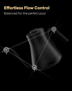 Cocinare Flow B9 Barista Gooseneck Electric Kettle