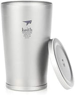 Keith Titanium Vacuum Cup 320ml – Insulated Travel Mug, Hot & Cold Drinks