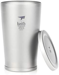 Keith Titanium Vacuum Cup 320ml – Insulated Travel Mug, Hot & Cold Drinks