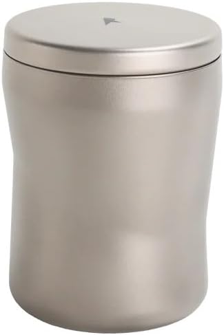 KEITH Galaxy Double Wall Titanium Travel Mug – 220 ml | Silver Grey
