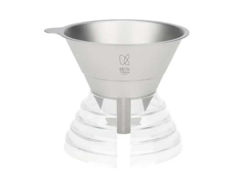 KEITH Titanium Ti3661 Titanium Coffee Funnel