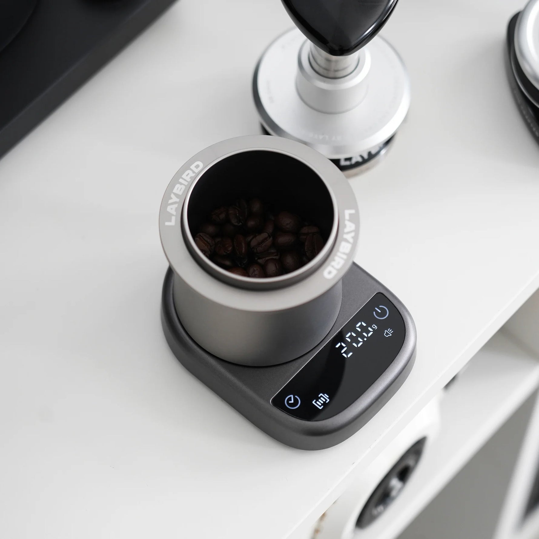 Laybird MagAttach Coffee Scale – Magnetic Modular Espresso & Pour-Over
