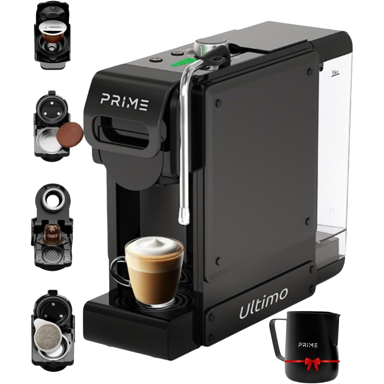 Prime Ultimo Special Combo 7-in-1 Espresso Coffee Machine