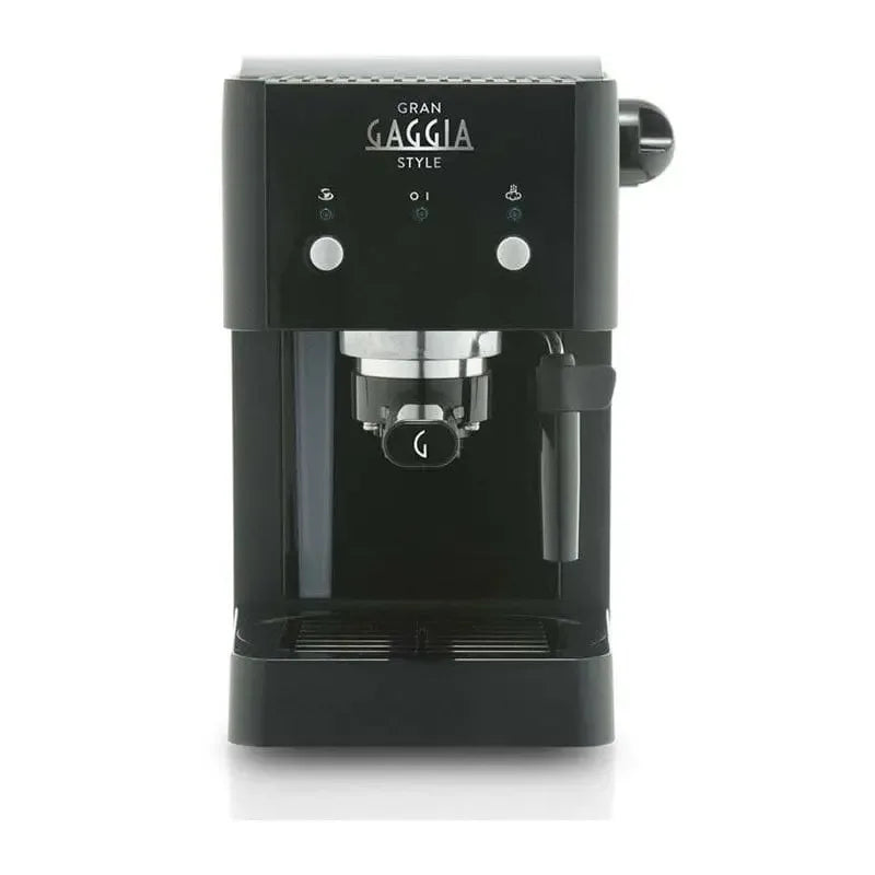 gaggia gran style coffee machine black