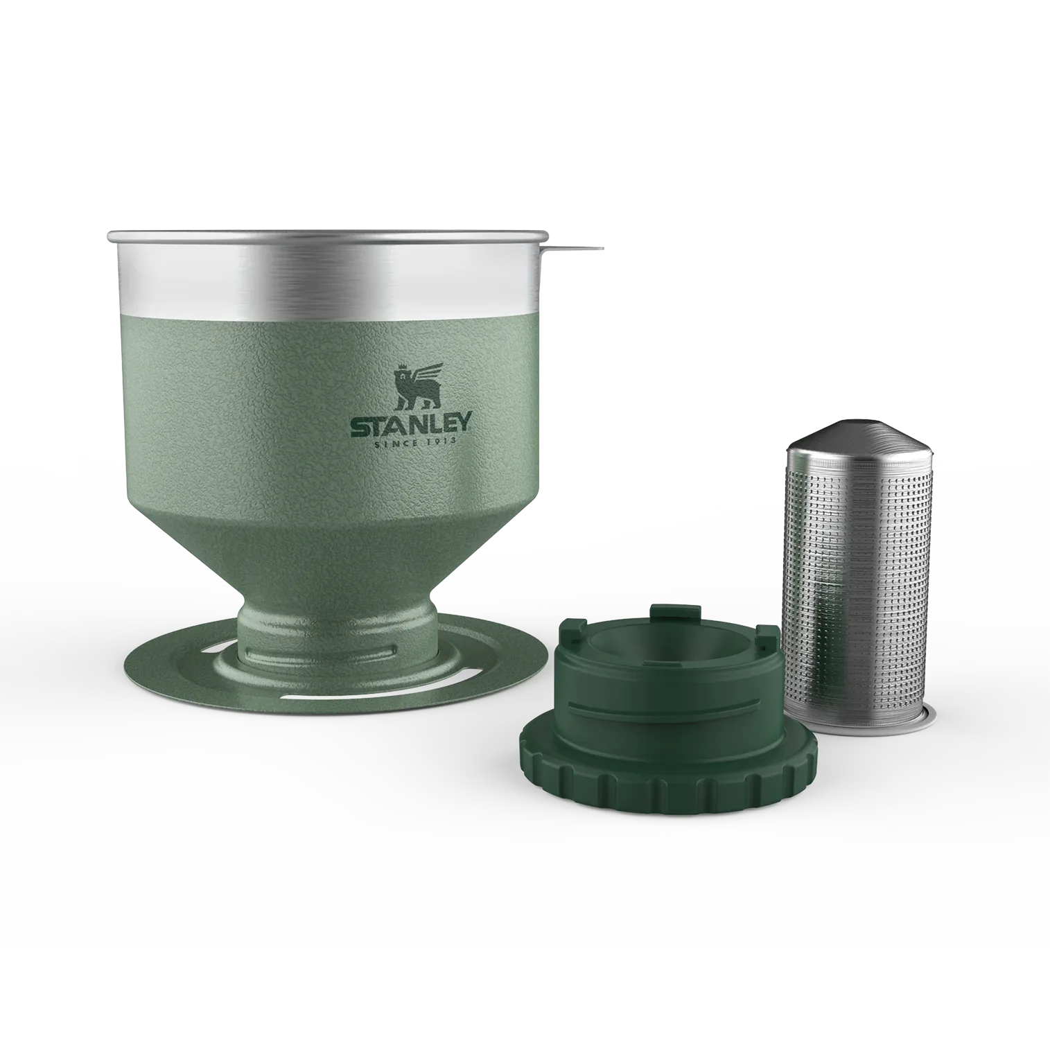 The Perfect Brew Pour Over Hammertone Green