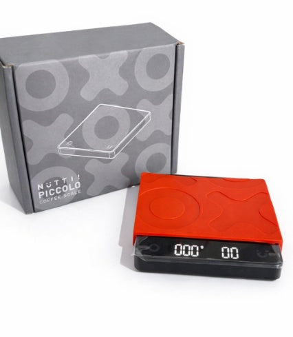 Nutti Piccolo Coffee Scale – Precision 0.1g Espresso & Pour-Over - Orange