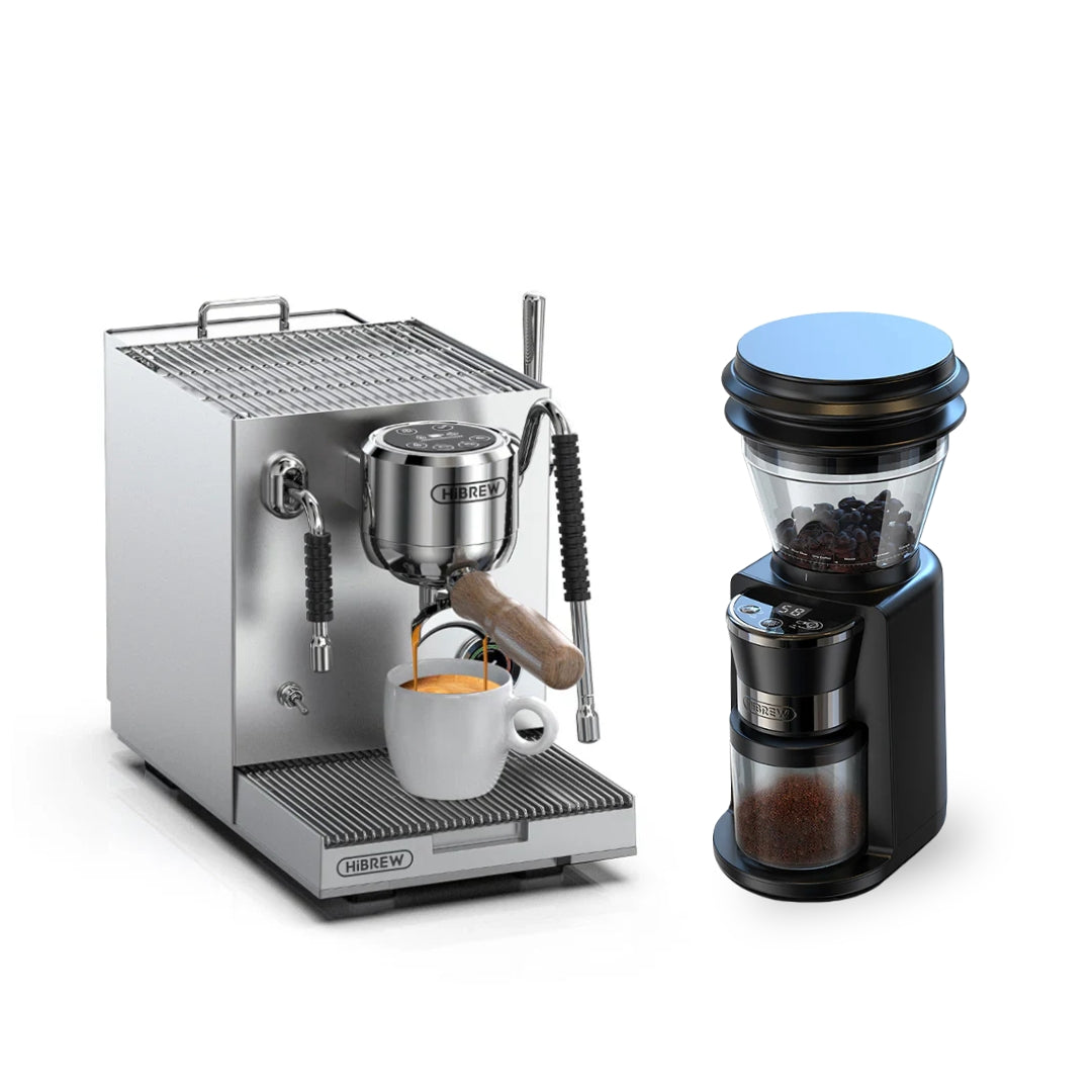HiBREW H21 Semi-Automatic Espresso Machine + G3 Grinder