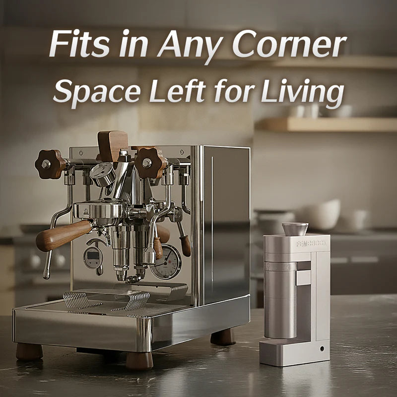 Femobook A5 Electric Coffee Grinder – 53mm Burr