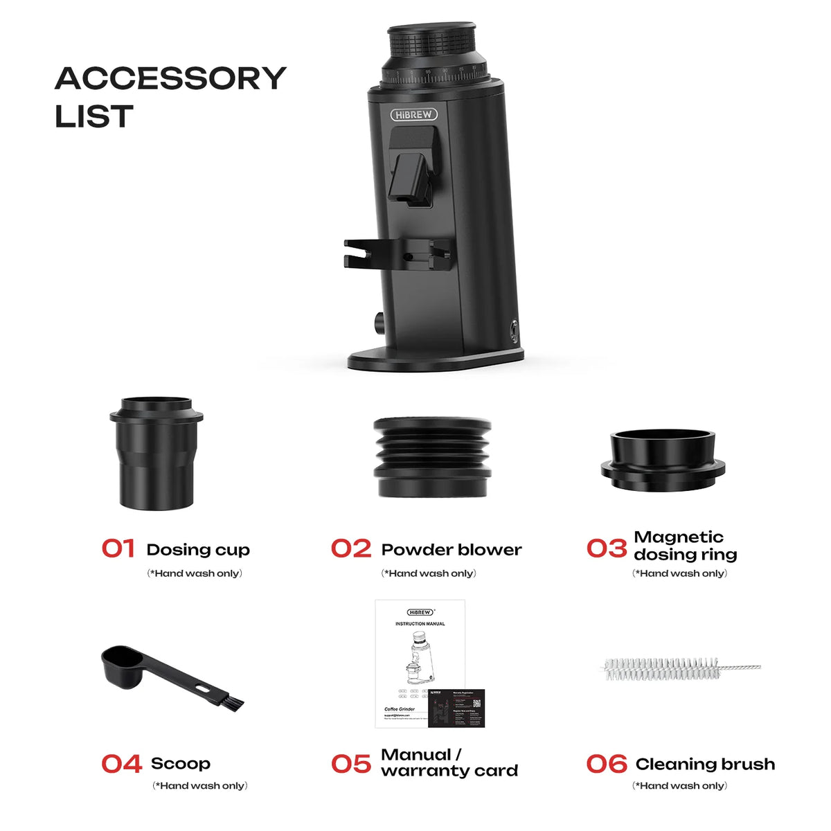 HiBREW G64 single dose coffee grinder