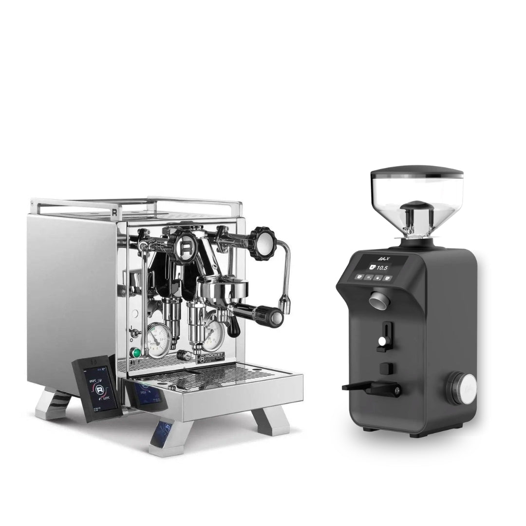 Rocket R58 Cinquantotto Espresso Machine with Ceado Life X Grinder