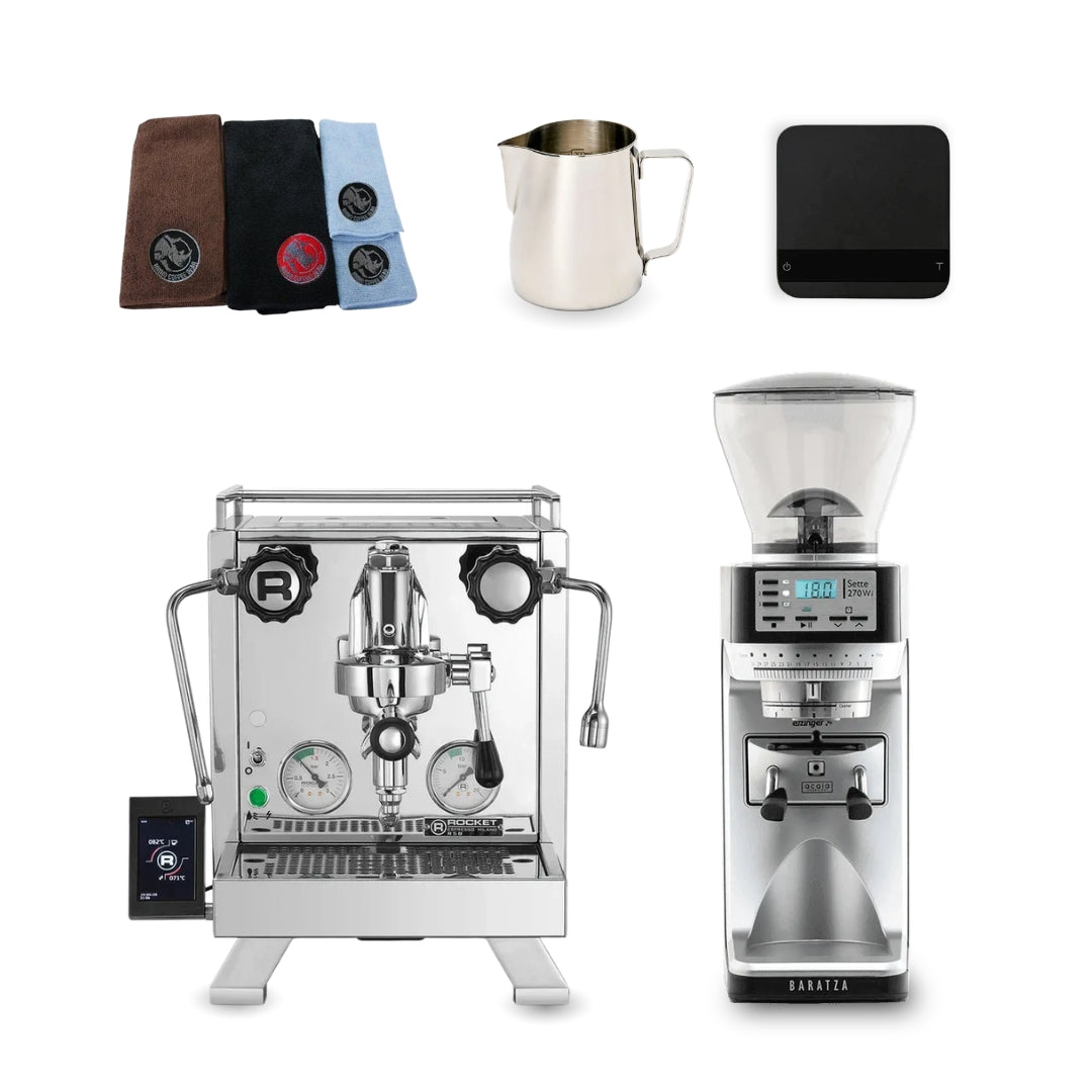 Rocket Espresso Home Barista Bundle (R58 Cinquantotto Espresso Machine)