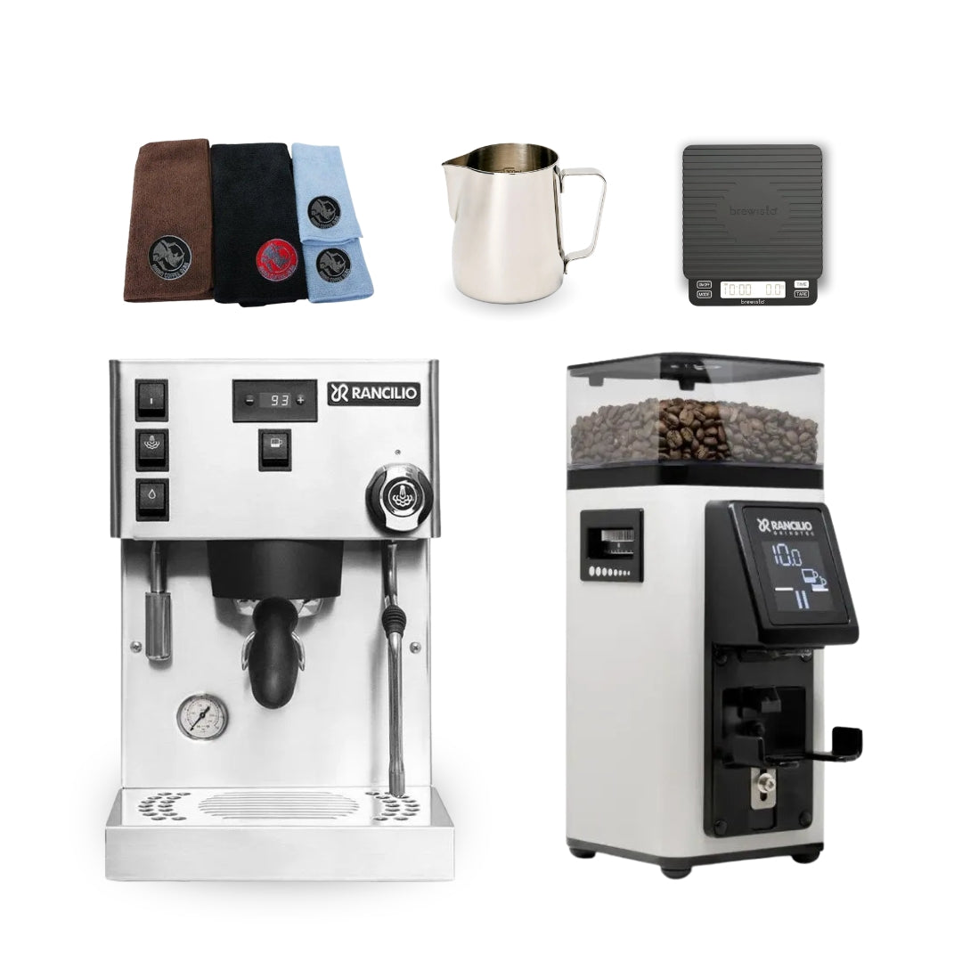 Rancilio Home Barista Bundle (Silvia Pro X Espresso Machine)