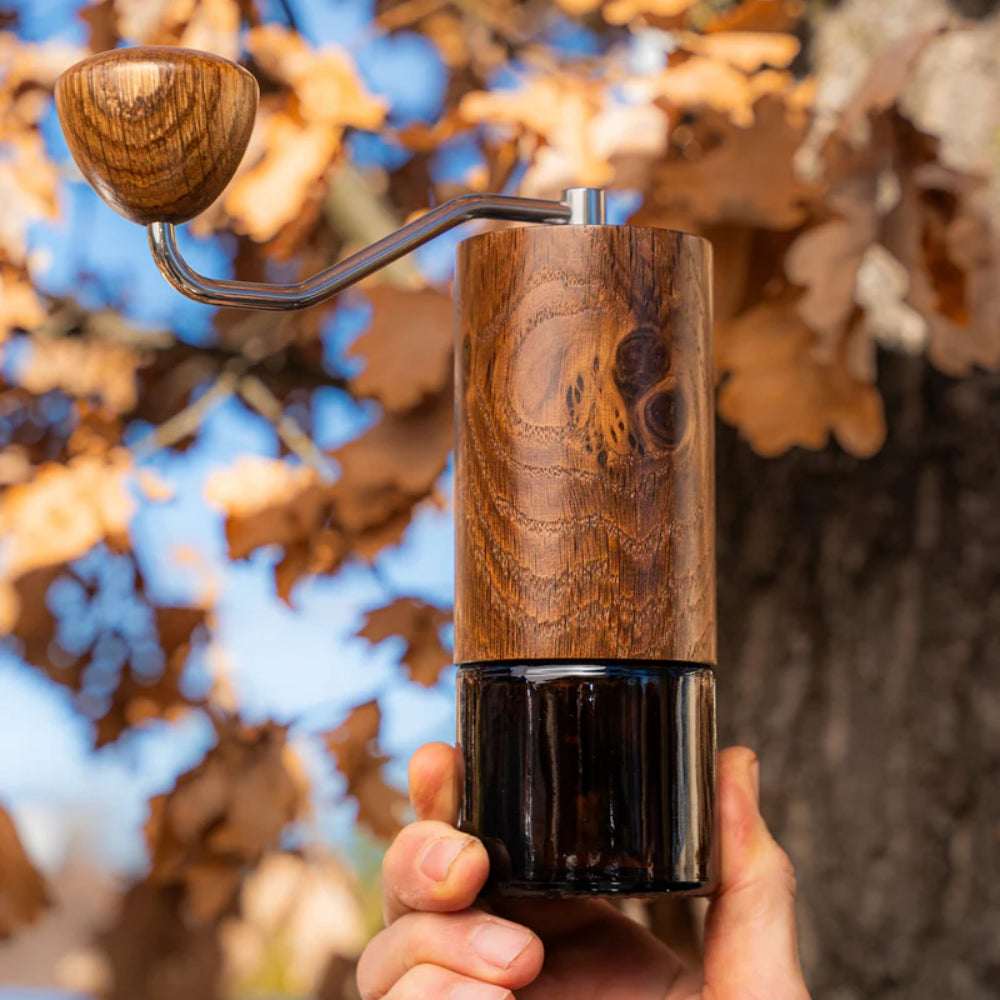 Comandante C40 Nitro Blade Vintage Royal Oak – Premium Handcrafted Coffee Grinder