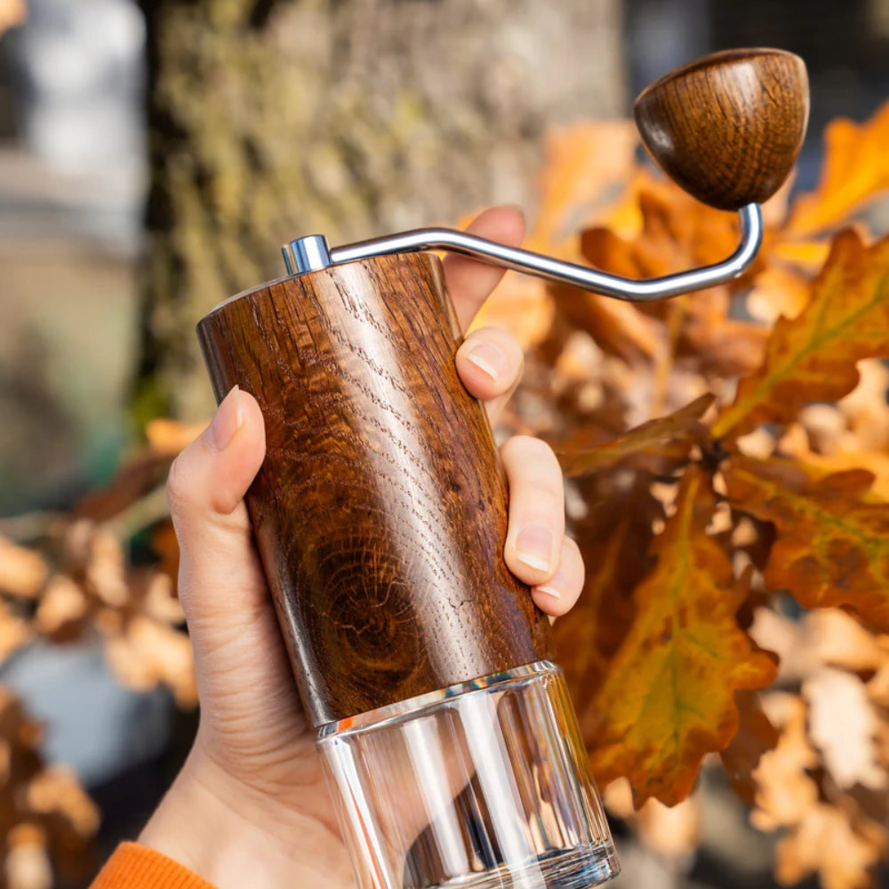 Comandante C40 Nitro Blade Vintage Royal Oak – Premium Handcrafted Coffee Grinder