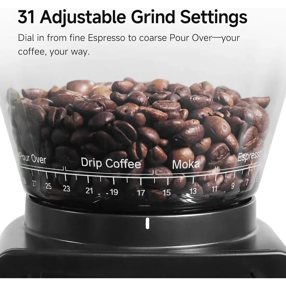 HIBREW G3 Coffee Grinder
