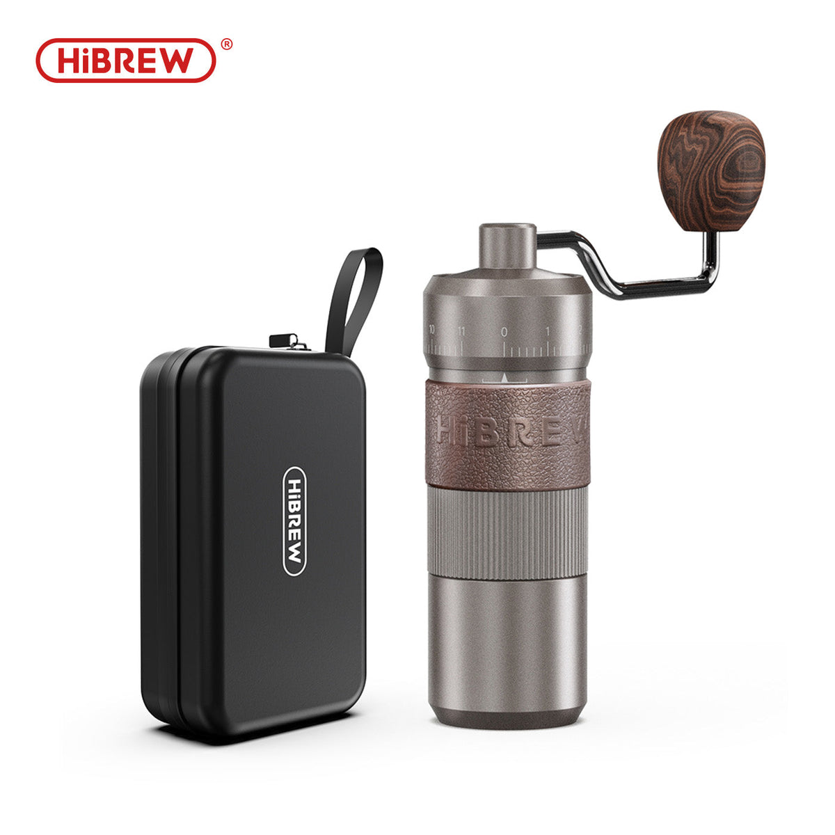 HiBREW G4B Manual Coffee Grinder