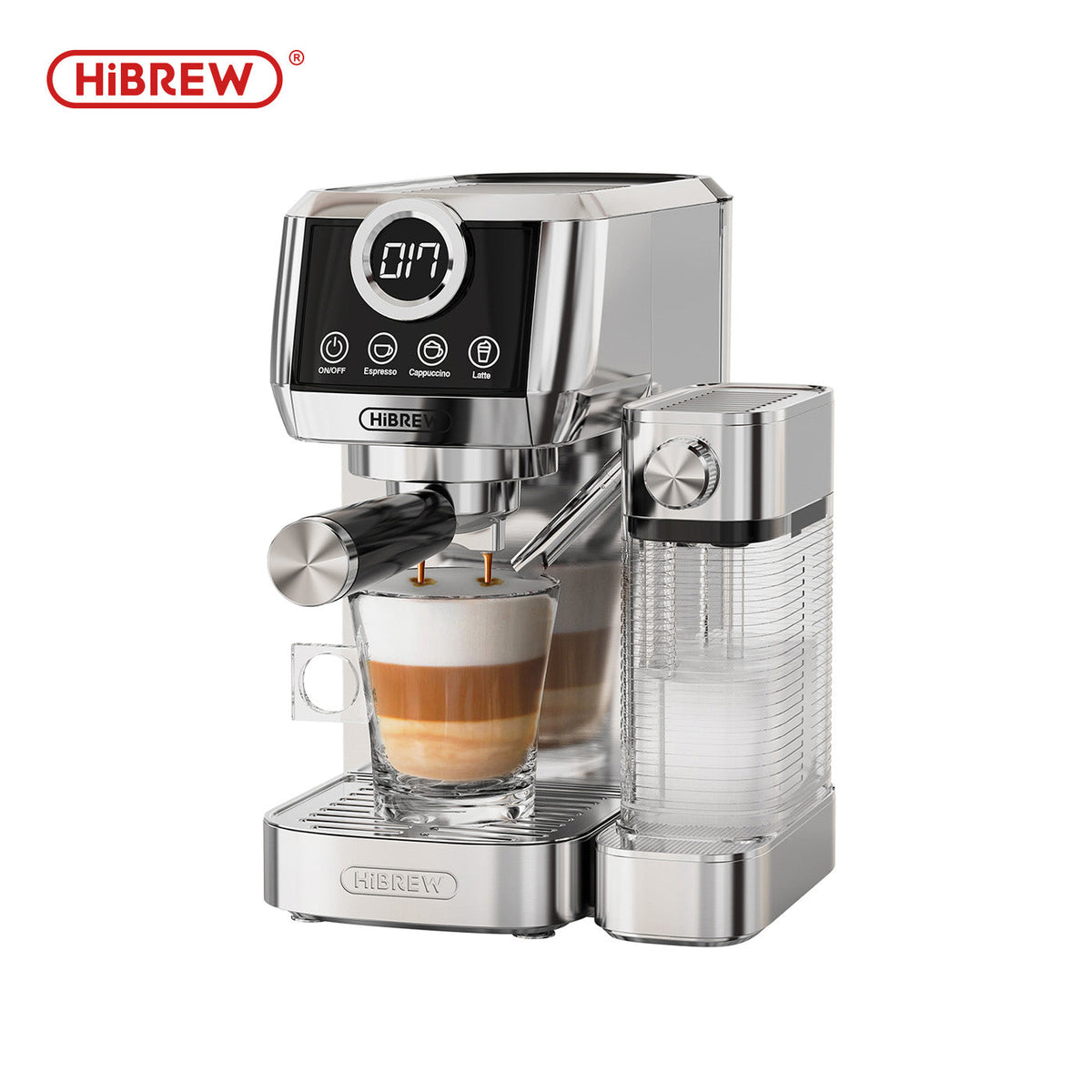 HiBREW H13A Semi Automatic Espresso Coffee Machine