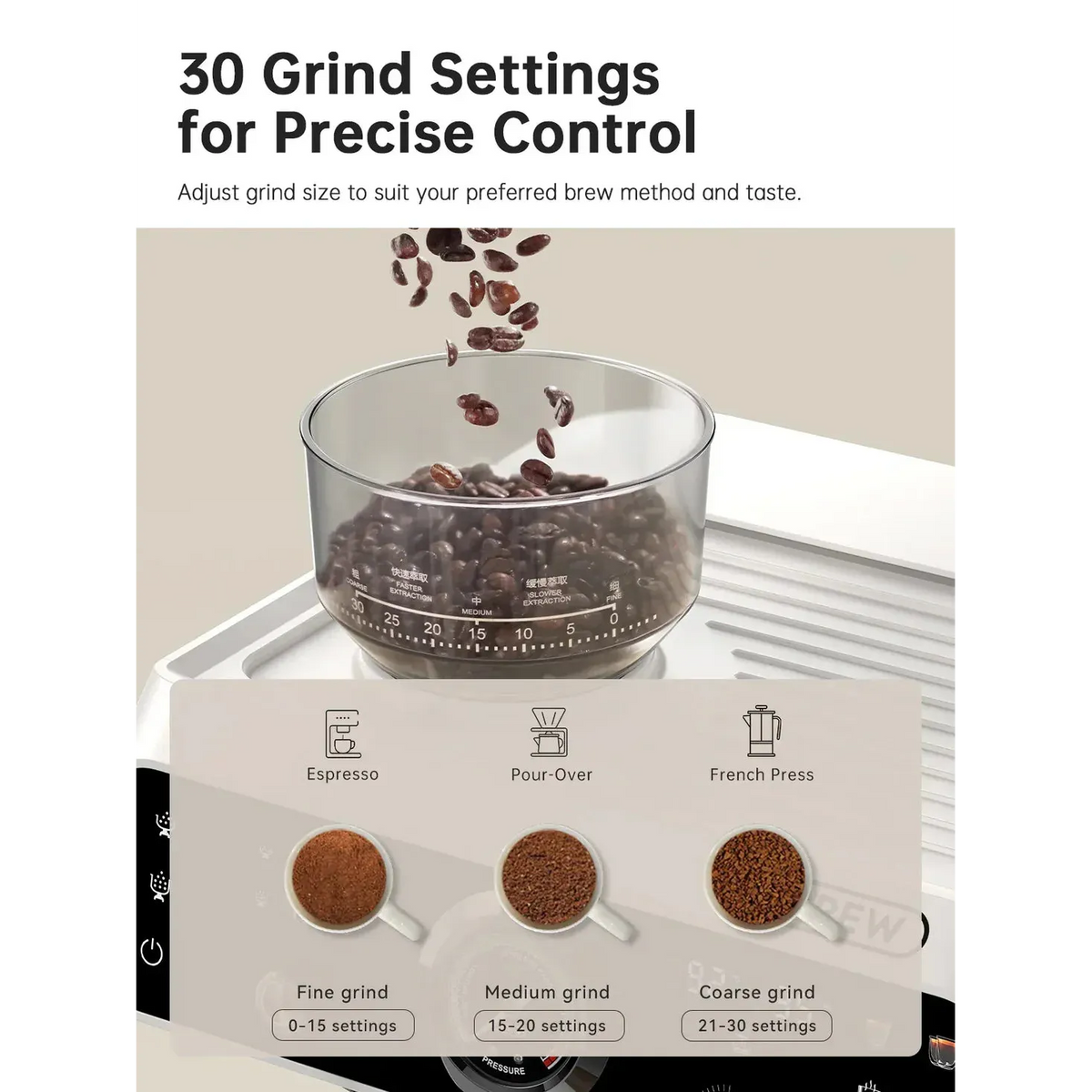 HiBREW H7B Bean-to-Cup Espresso Machine