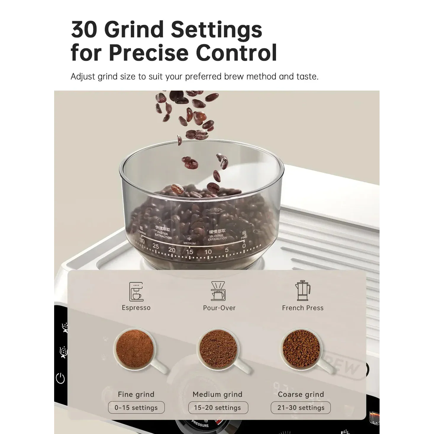 HiBREW H7B Bean-to-Cup Espresso Machine