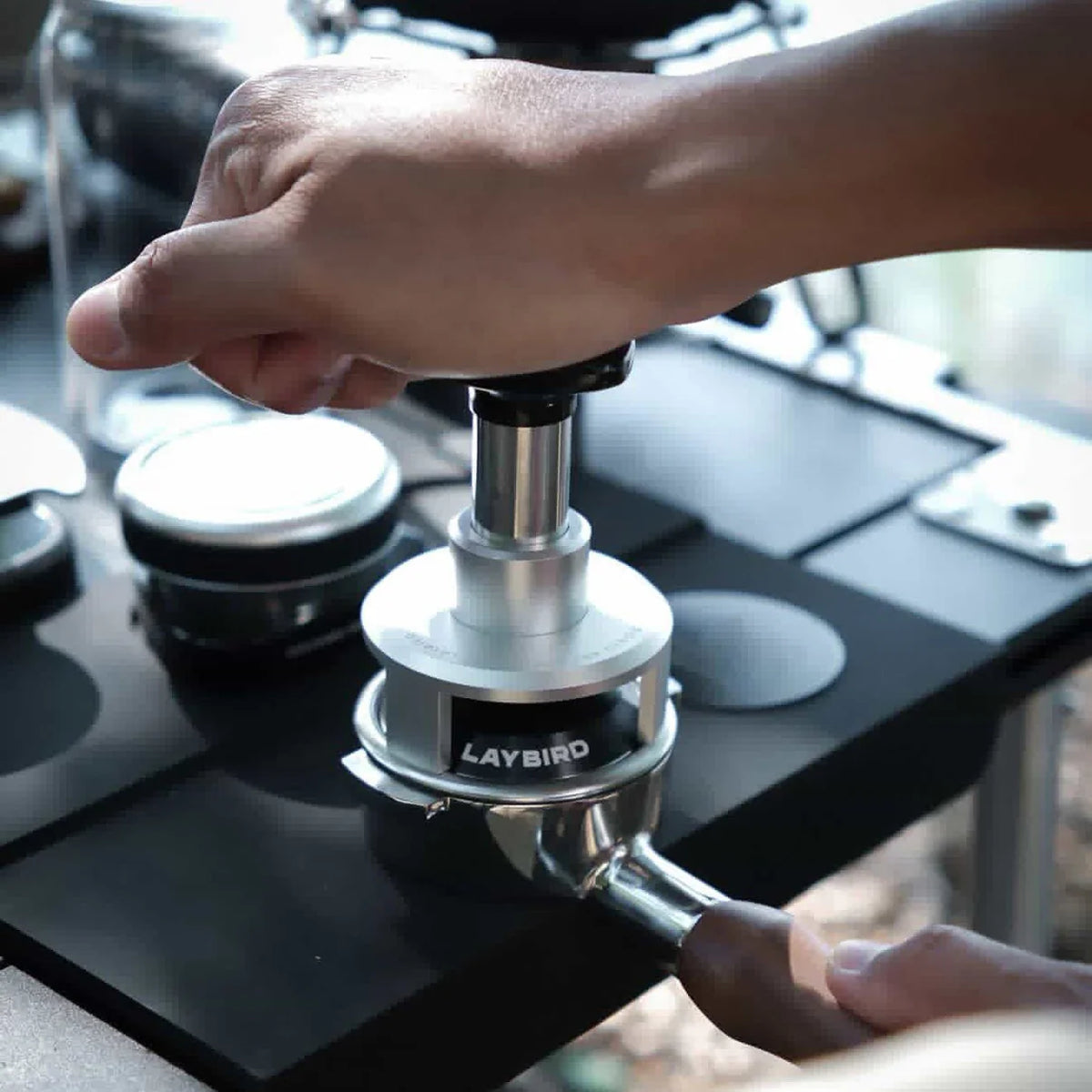 Laybird TriPress Power Tamper – 53mm / 58mm