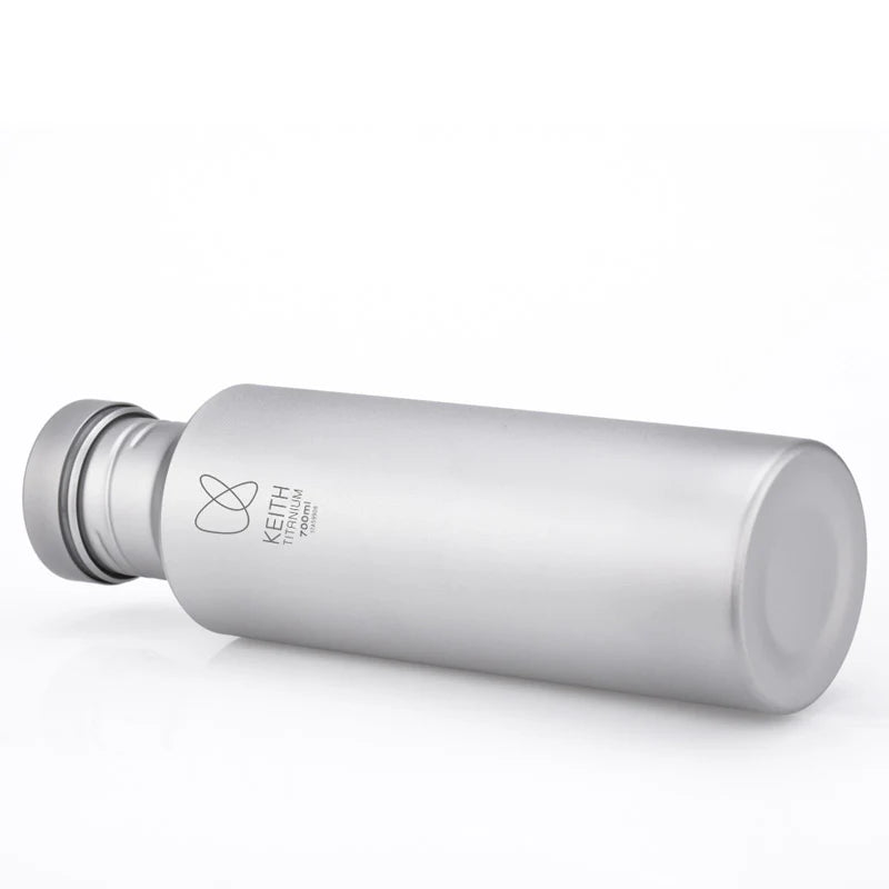 KEITH Titanium Sport Bottle with Sleeve – 400 ml / 550 ml / 900 ml / 1.2 L