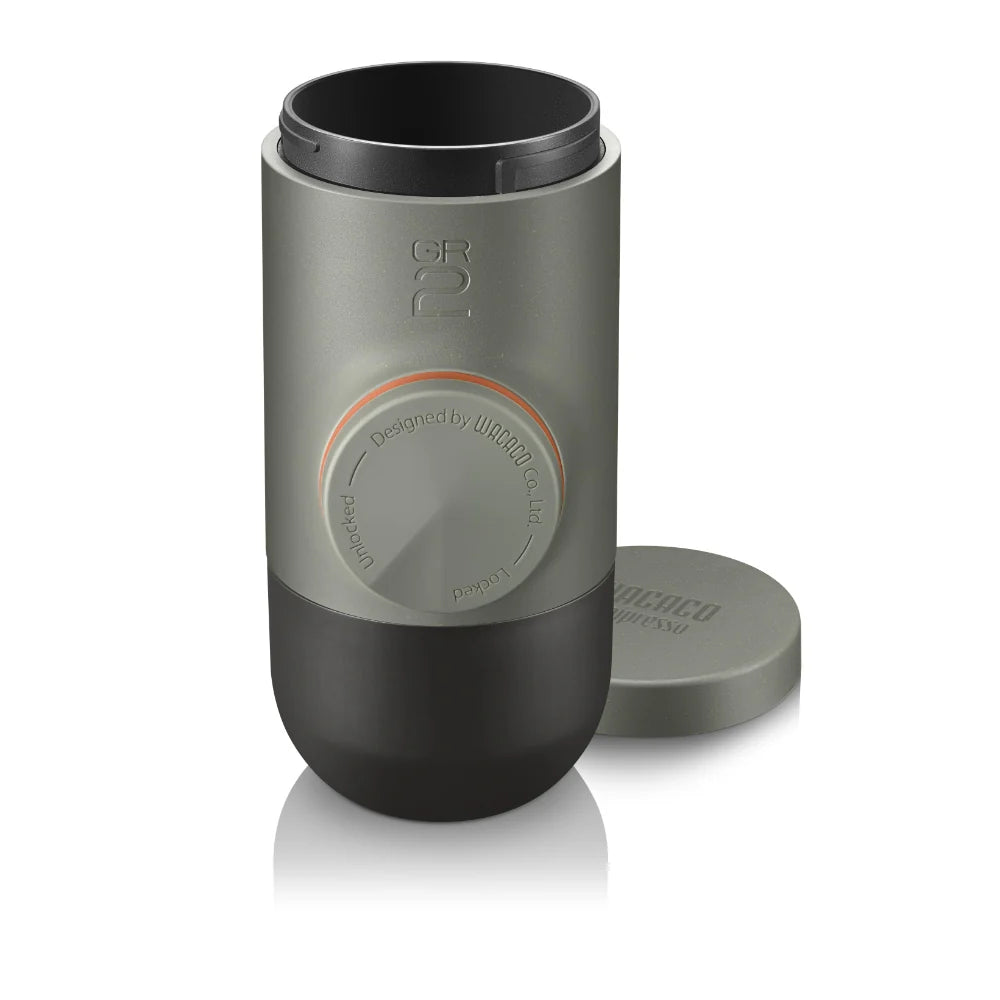 Wacaco Minipresso GR2 Portable Espresso Maker for Ground Coffee 