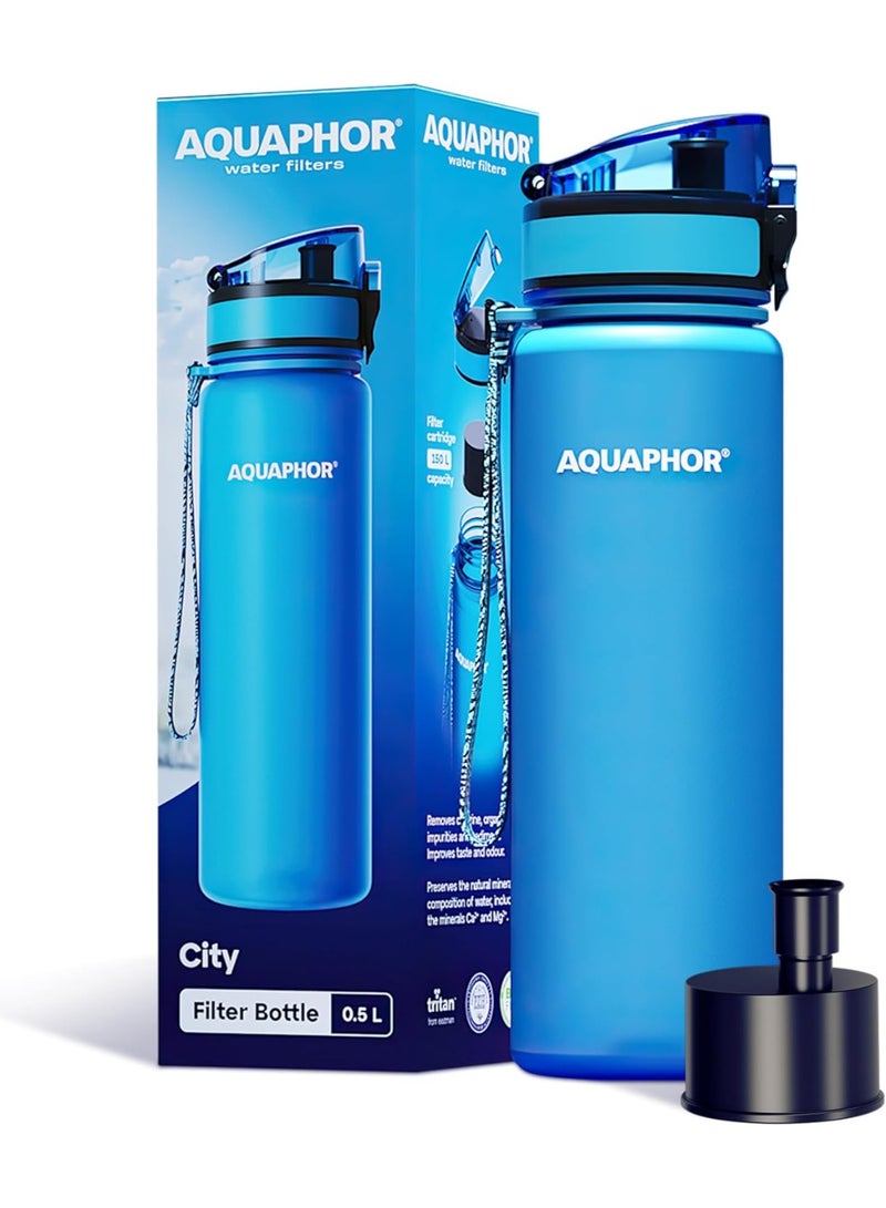 AQUAPHOR City Water Filter Bottle – 500 ml