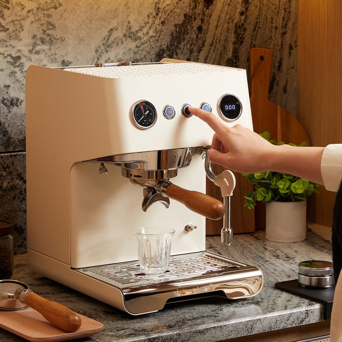 Gemilai Ele G3028A Dual PID Semi-Automatic Espresso Machine
