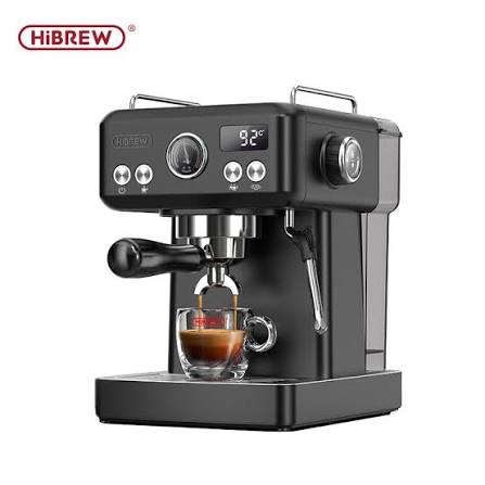 HiBREW H10A 20-Bar Professional Semi-Automatic Espresso Machine with 58mm Portafilter + Free Tamper & Pitcher