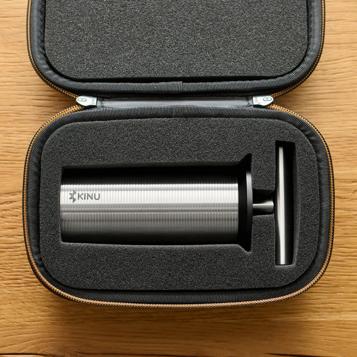Kinu Saturn Silver Stainless Steel Spice Grinder